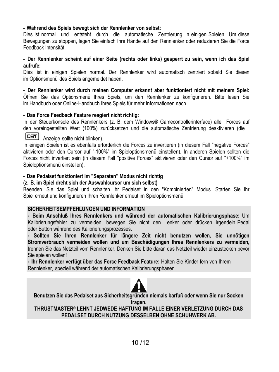 Thrustmaster F430 FFB User Manual | Page 35 / 147