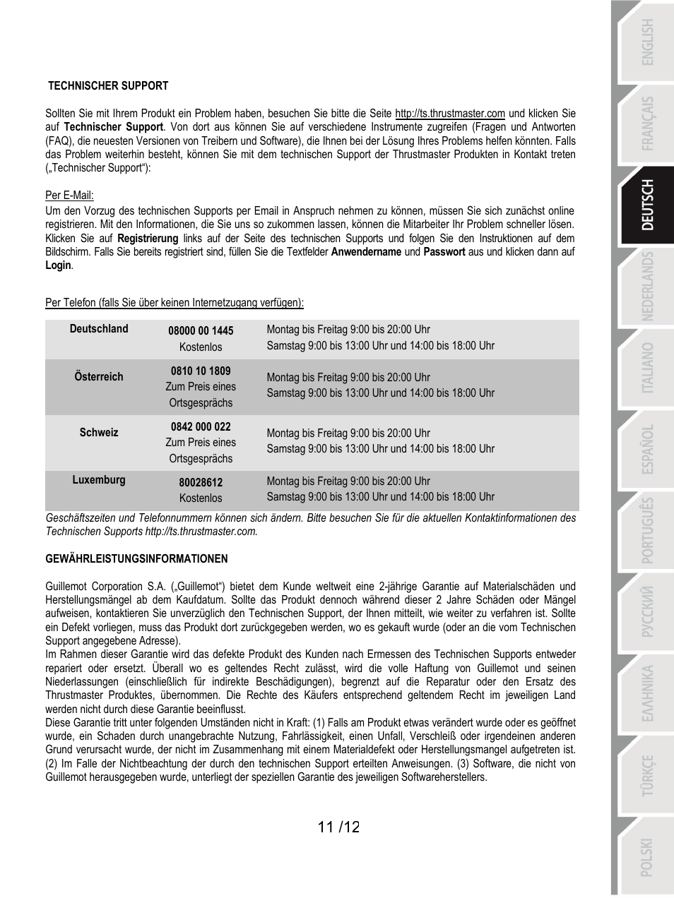 Thrustmaster F430 FFB User Manual | Page 36 / 147