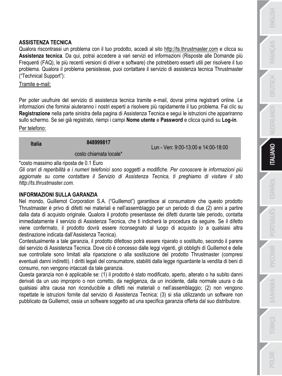 Thrustmaster F430 FFB User Manual | Page 60 / 147