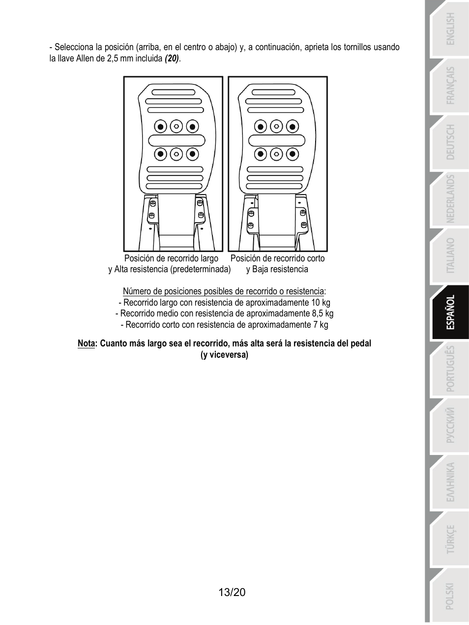Thrustmaster Ferrari F1 RS User Manual | Page 114 / 485