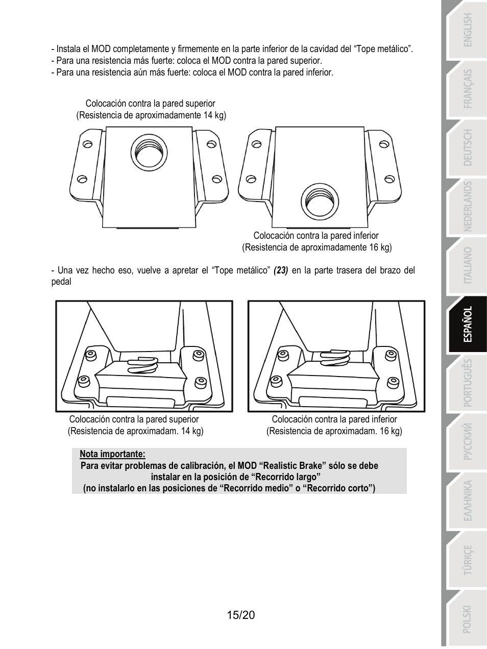 Thrustmaster Ferrari F1 RS User Manual | Page 116 / 485
