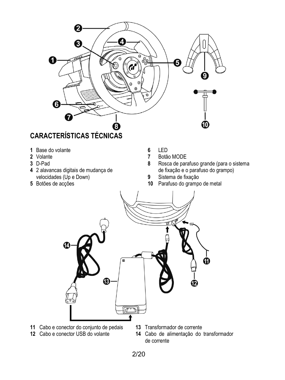 Características técnicas | Thrustmaster Ferrari F1 RS User Manual | Page 123 / 485