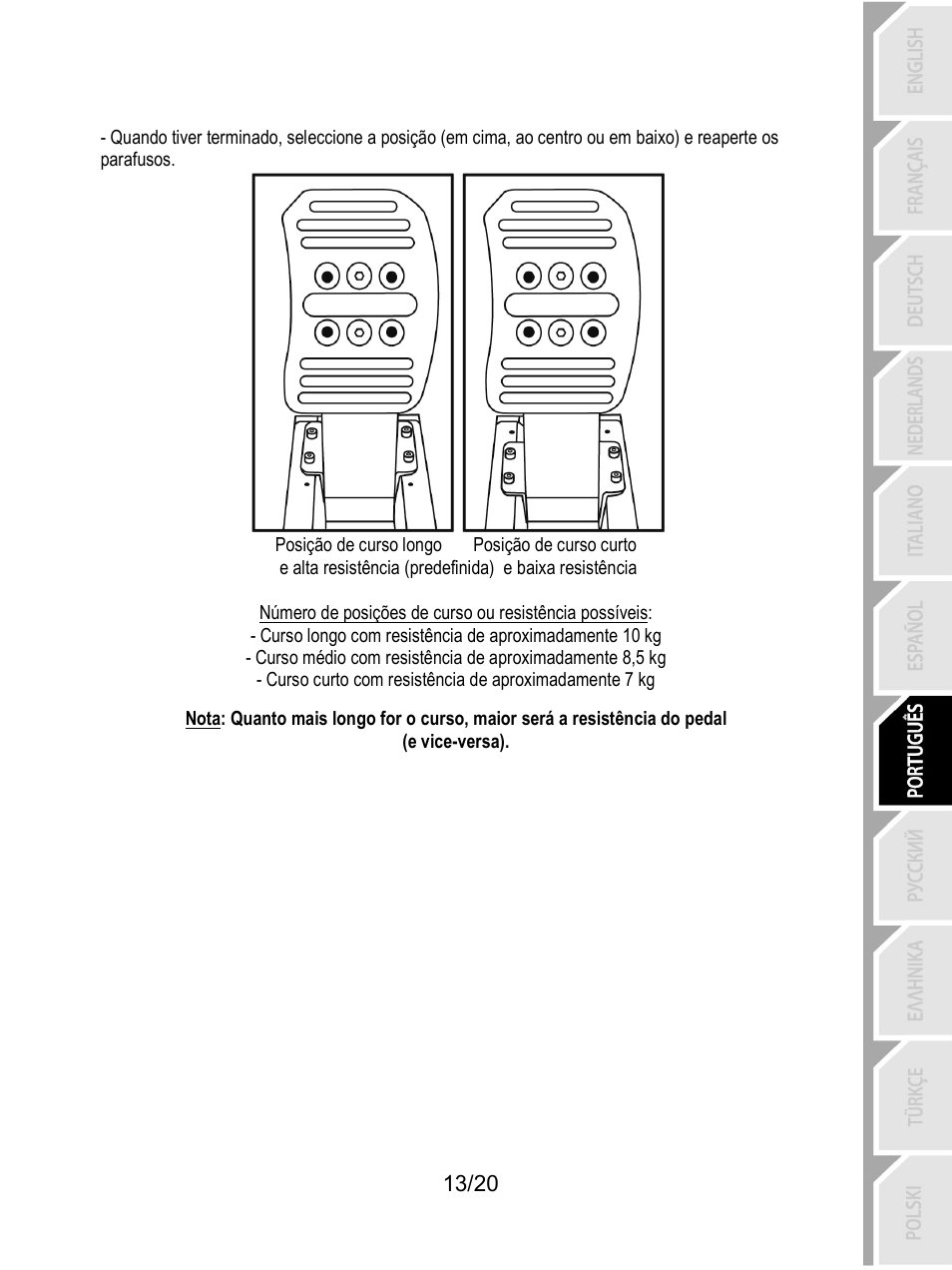 Thrustmaster Ferrari F1 RS User Manual | Page 134 / 485