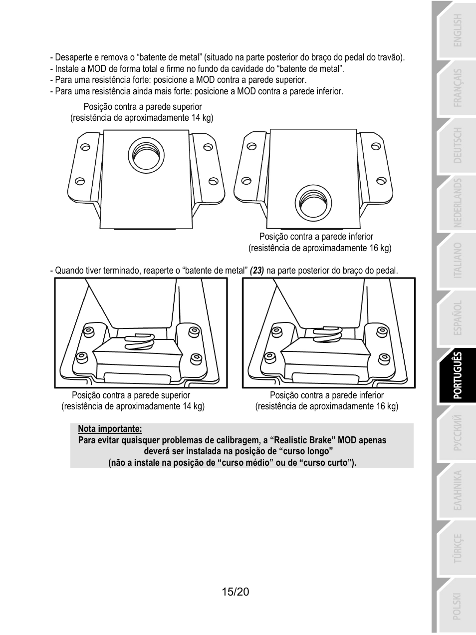 Thrustmaster Ferrari F1 RS User Manual | Page 136 / 485