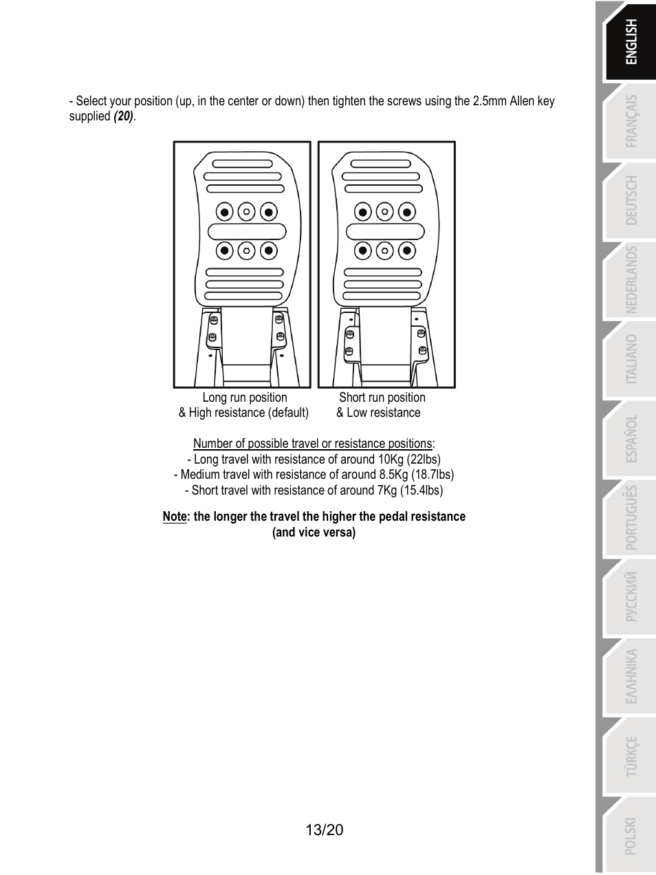 Thrustmaster Ferrari F1 RS User Manual | Page 14 / 485