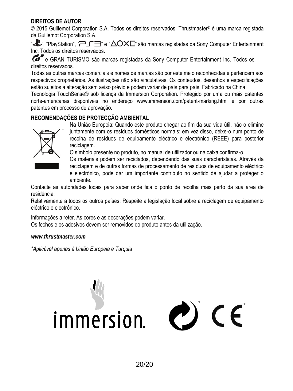 Thrustmaster Ferrari F1 RS User Manual | Page 141 / 485