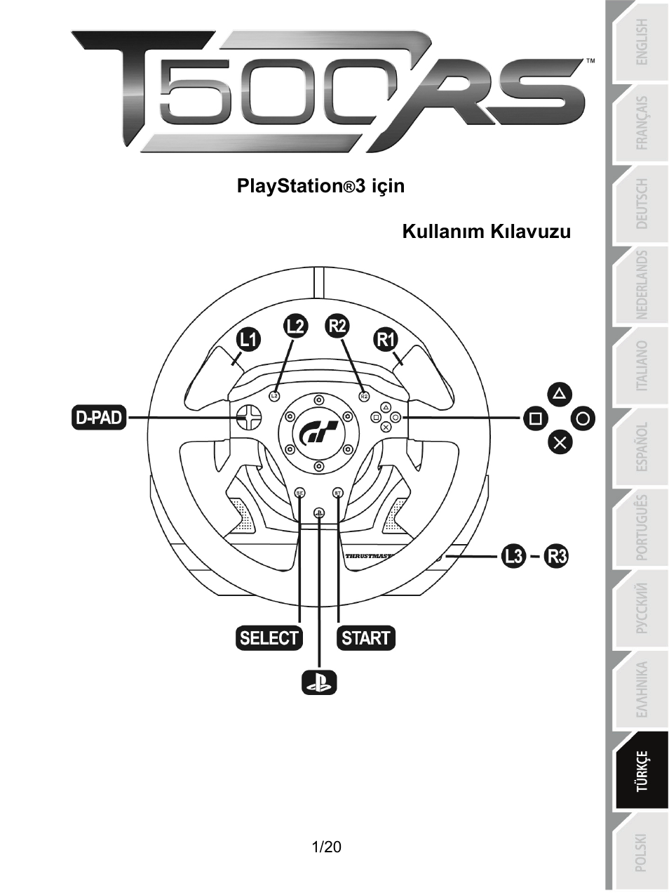 10_tur_t500_rs, Türkçe | Thrustmaster Ferrari F1 RS User Manual | Page 182 / 485