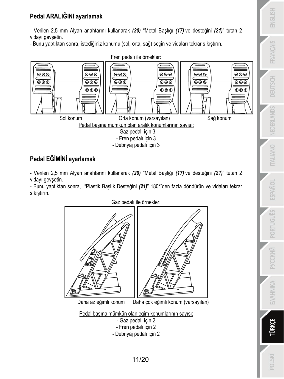 Thrustmaster Ferrari F1 RS User Manual | Page 192 / 485