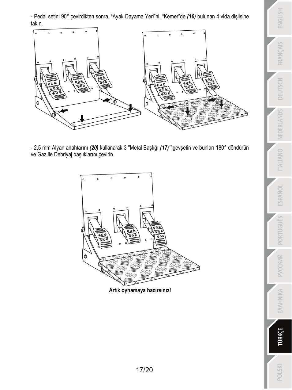Thrustmaster Ferrari F1 RS User Manual | Page 198 / 485