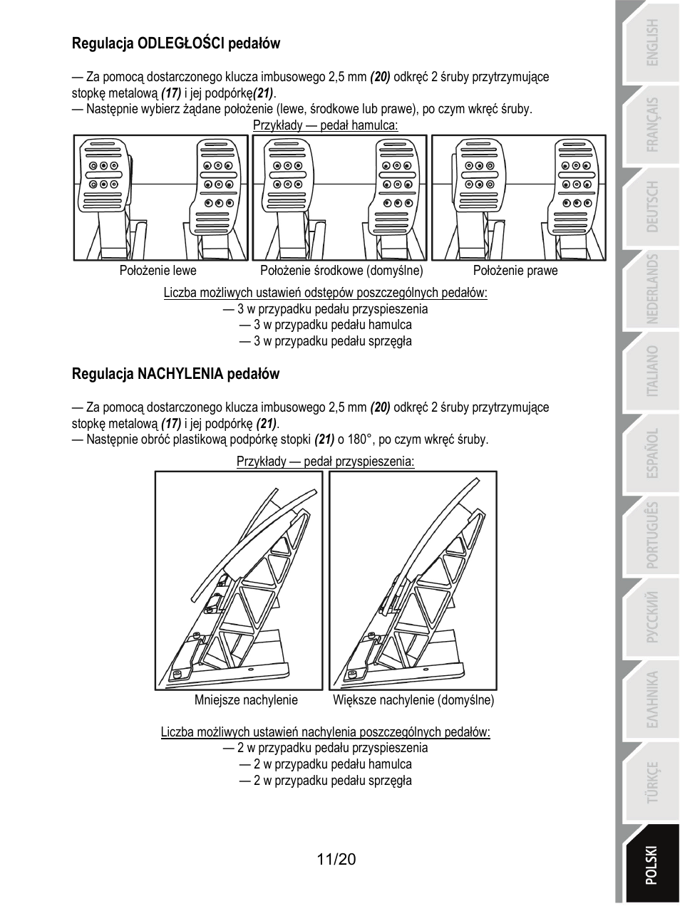 Thrustmaster Ferrari F1 RS User Manual | Page 212 / 485