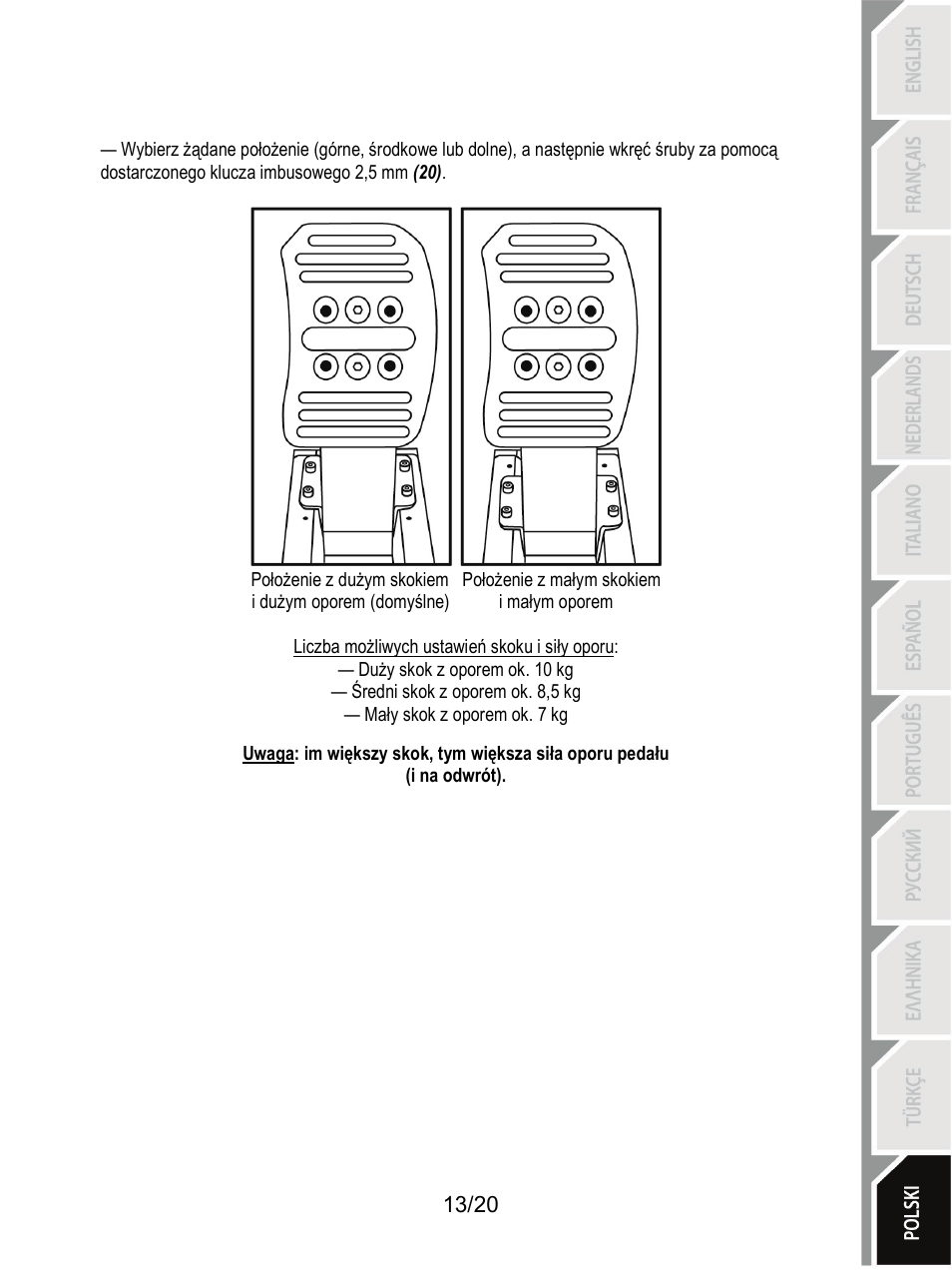 Thrustmaster Ferrari F1 RS User Manual | Page 214 / 485