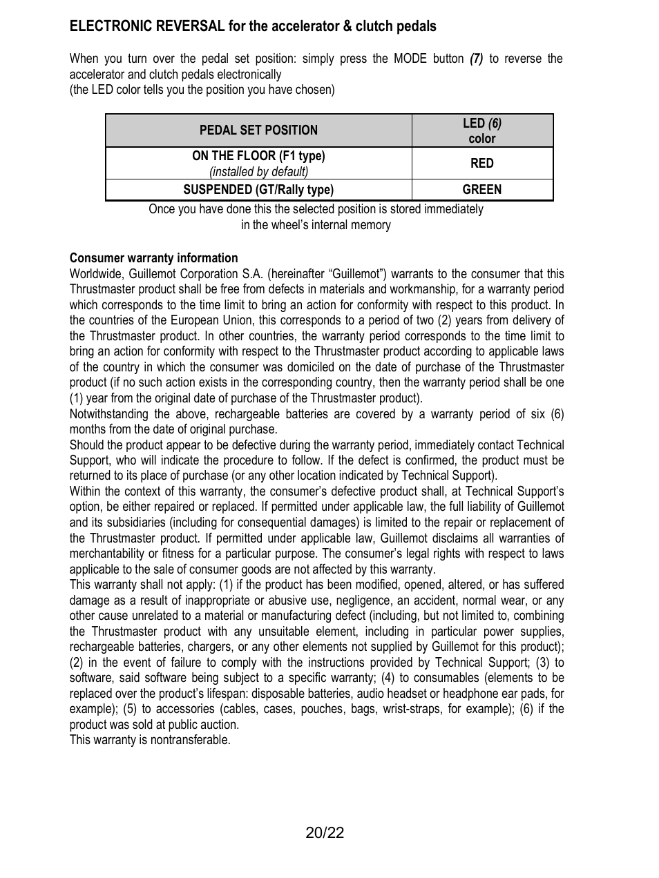 Thrustmaster Ferrari F1 RS User Manual | Page 261 / 485