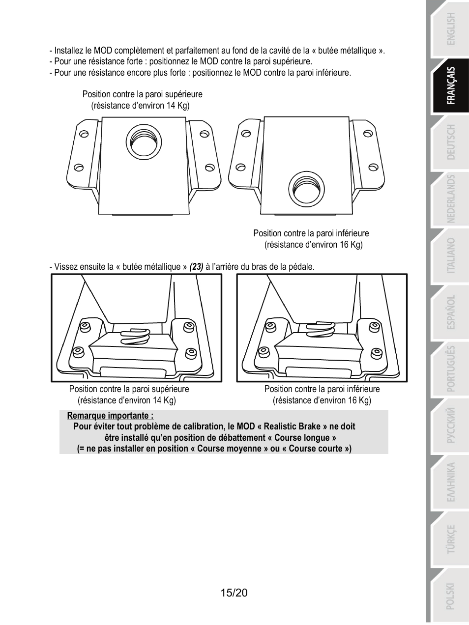 Thrustmaster Ferrari F1 RS User Manual | Page 36 / 485