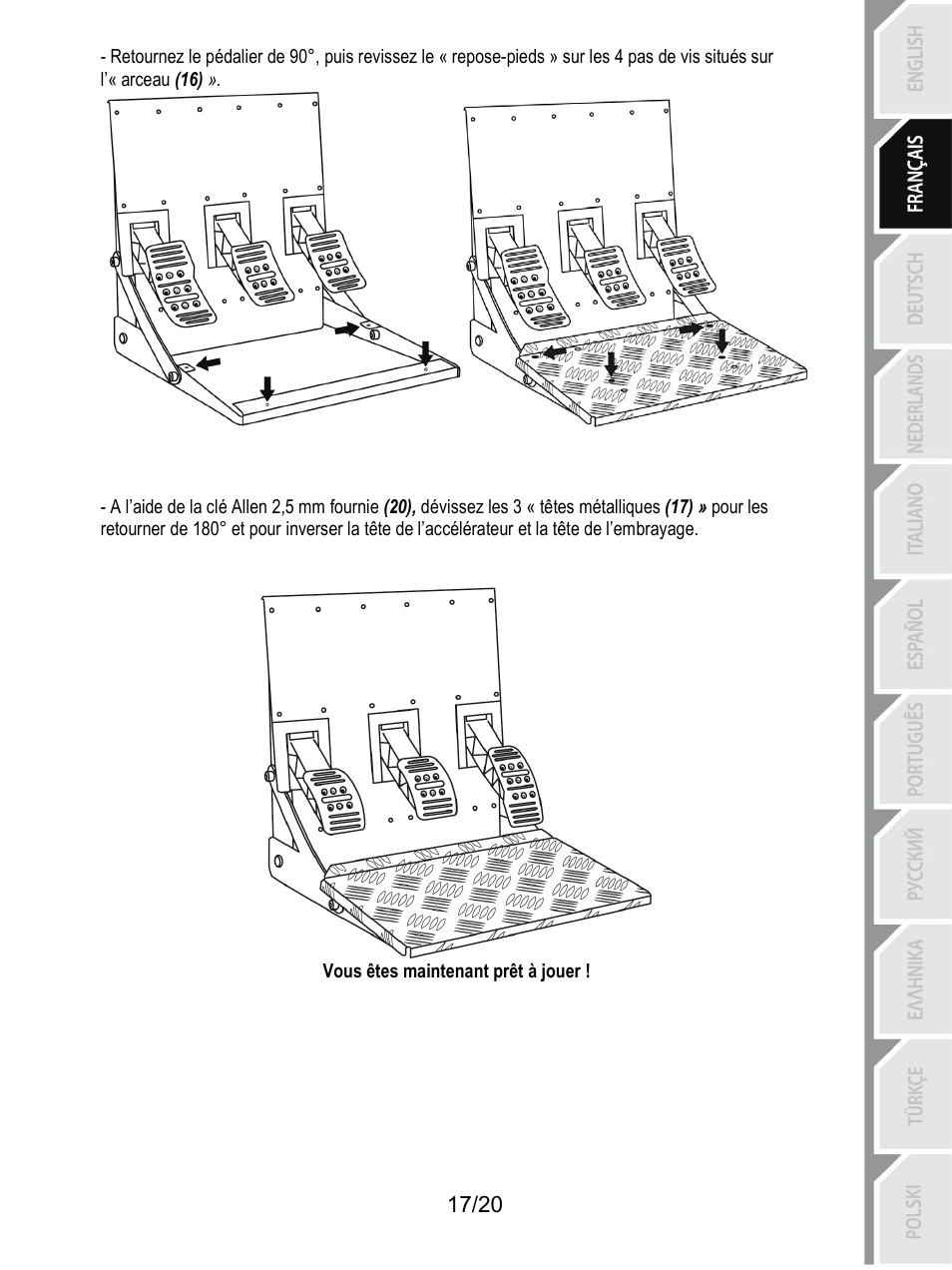 Thrustmaster Ferrari F1 RS User Manual | Page 38 / 485