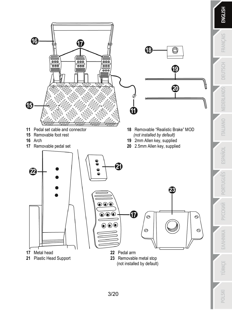 Thrustmaster Ferrari F1 RS User Manual | Page 4 / 485