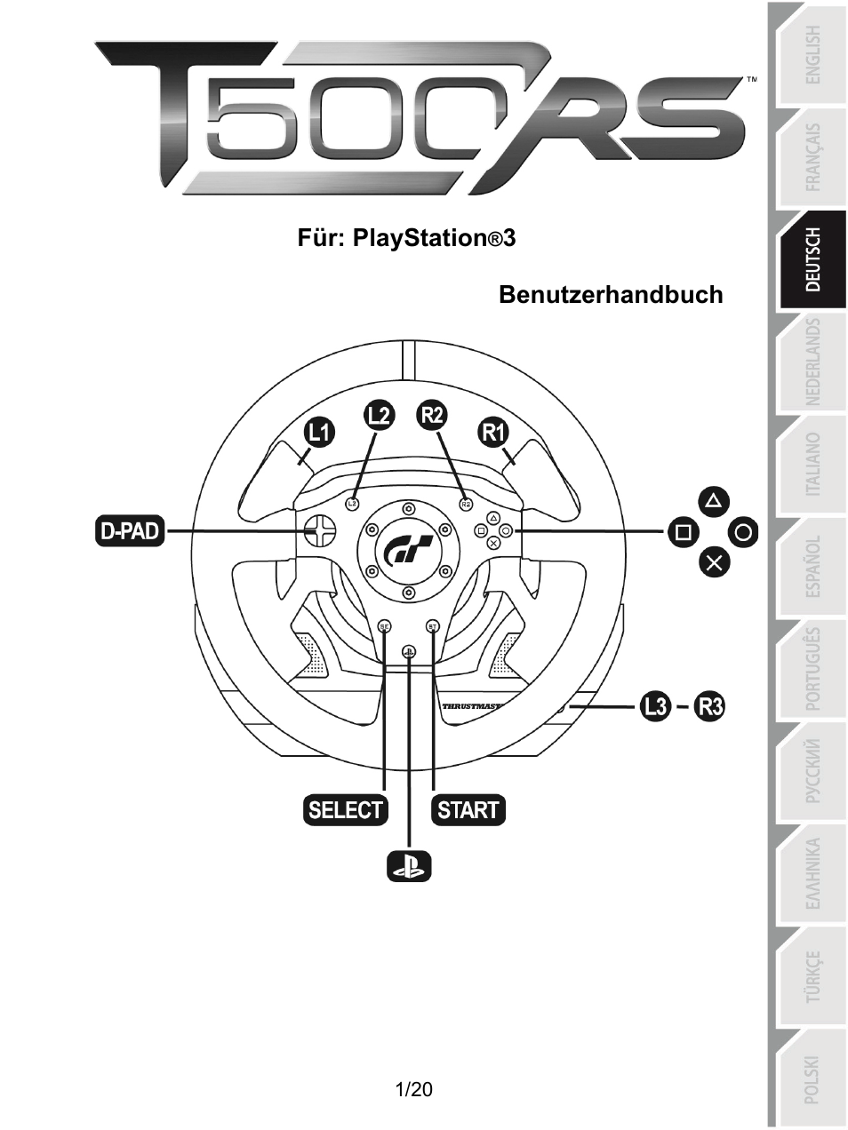 03_deu_t500_rs, Deutsch | Thrustmaster Ferrari F1 RS User Manual | Page 42 / 485