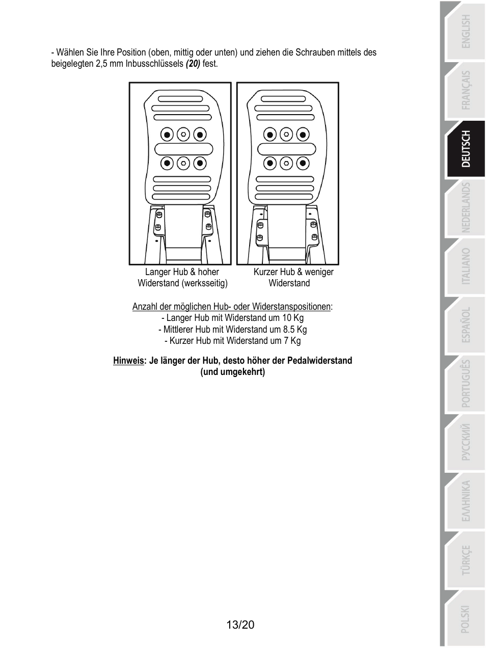 Thrustmaster Ferrari F1 RS User Manual | Page 54 / 485