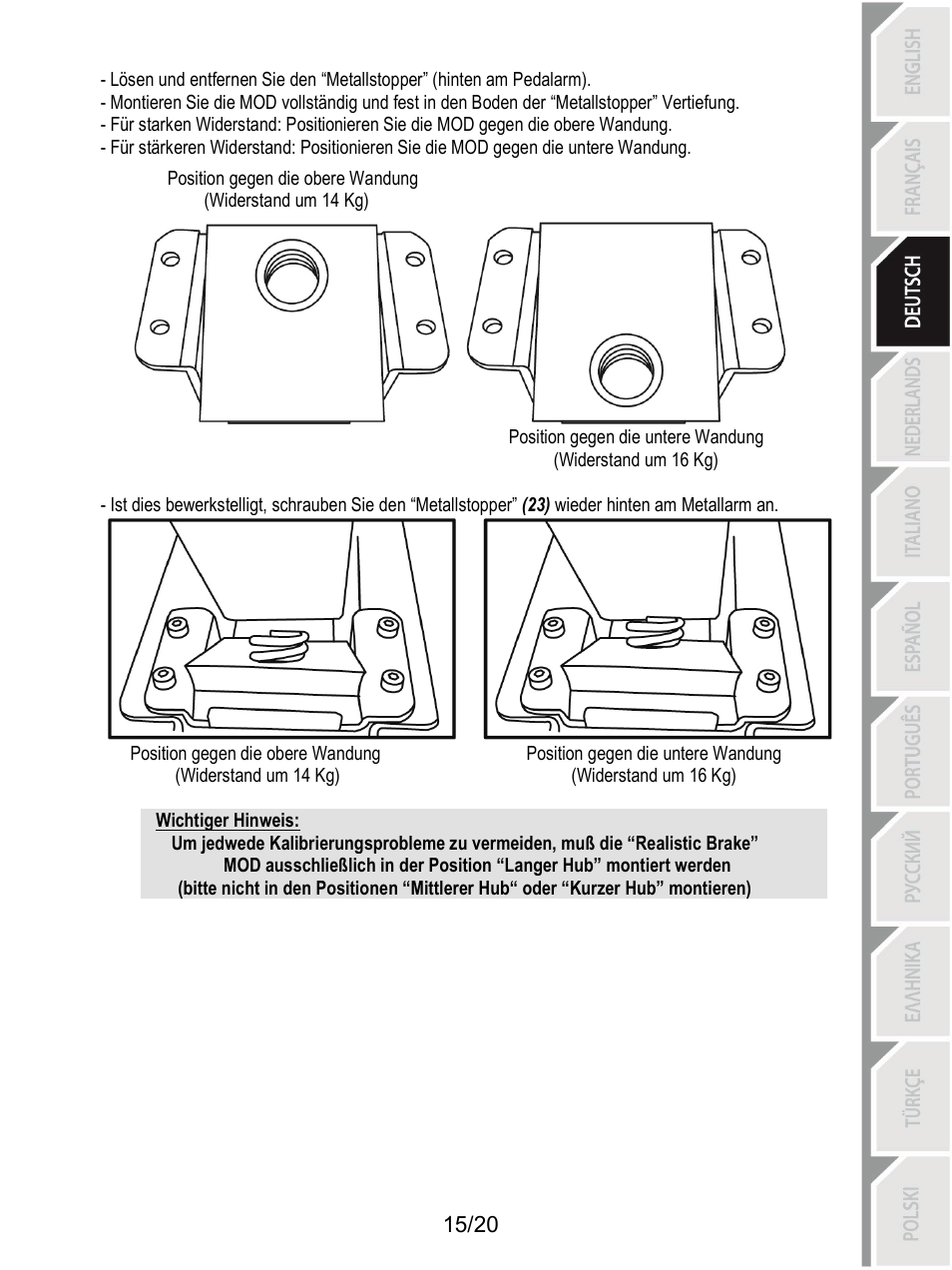 Thrustmaster Ferrari F1 RS User Manual | Page 56 / 485