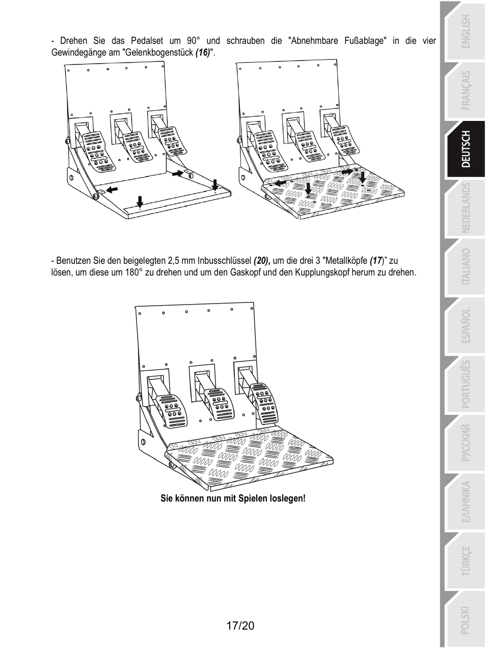 Thrustmaster Ferrari F1 RS User Manual | Page 58 / 485