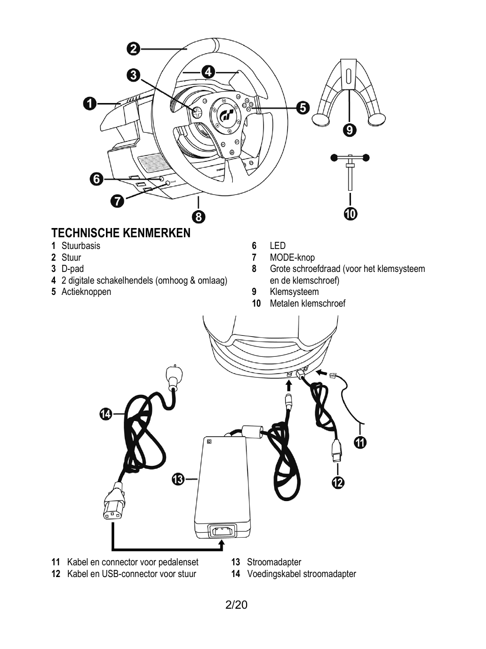 Technische kenmerken | Thrustmaster Ferrari F1 RS User Manual | Page 63 / 485