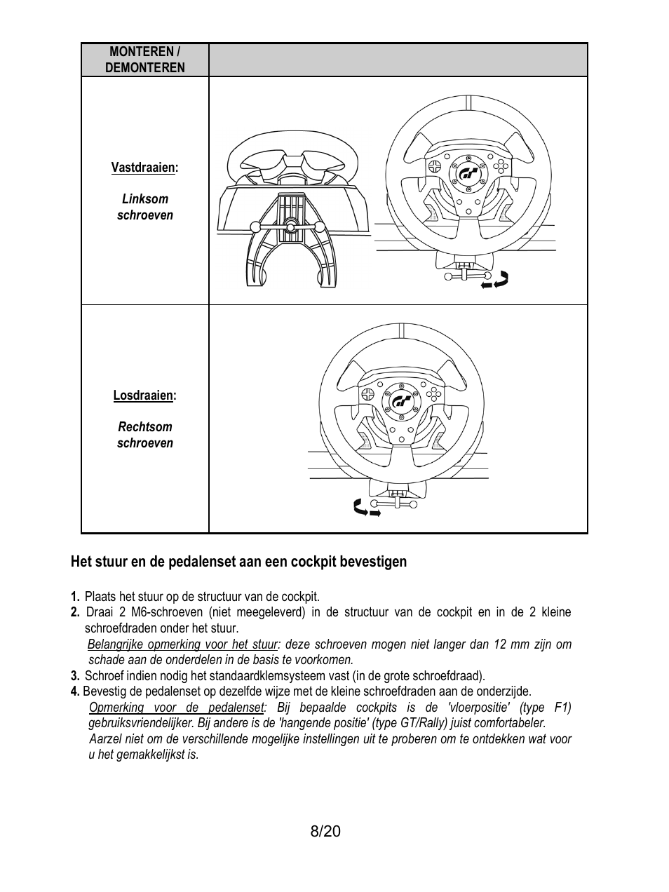 Thrustmaster Ferrari F1 RS User Manual | Page 69 / 485