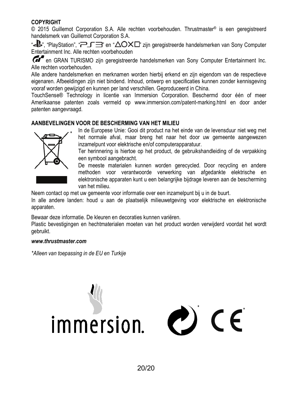 Thrustmaster Ferrari F1 RS User Manual | Page 81 / 485