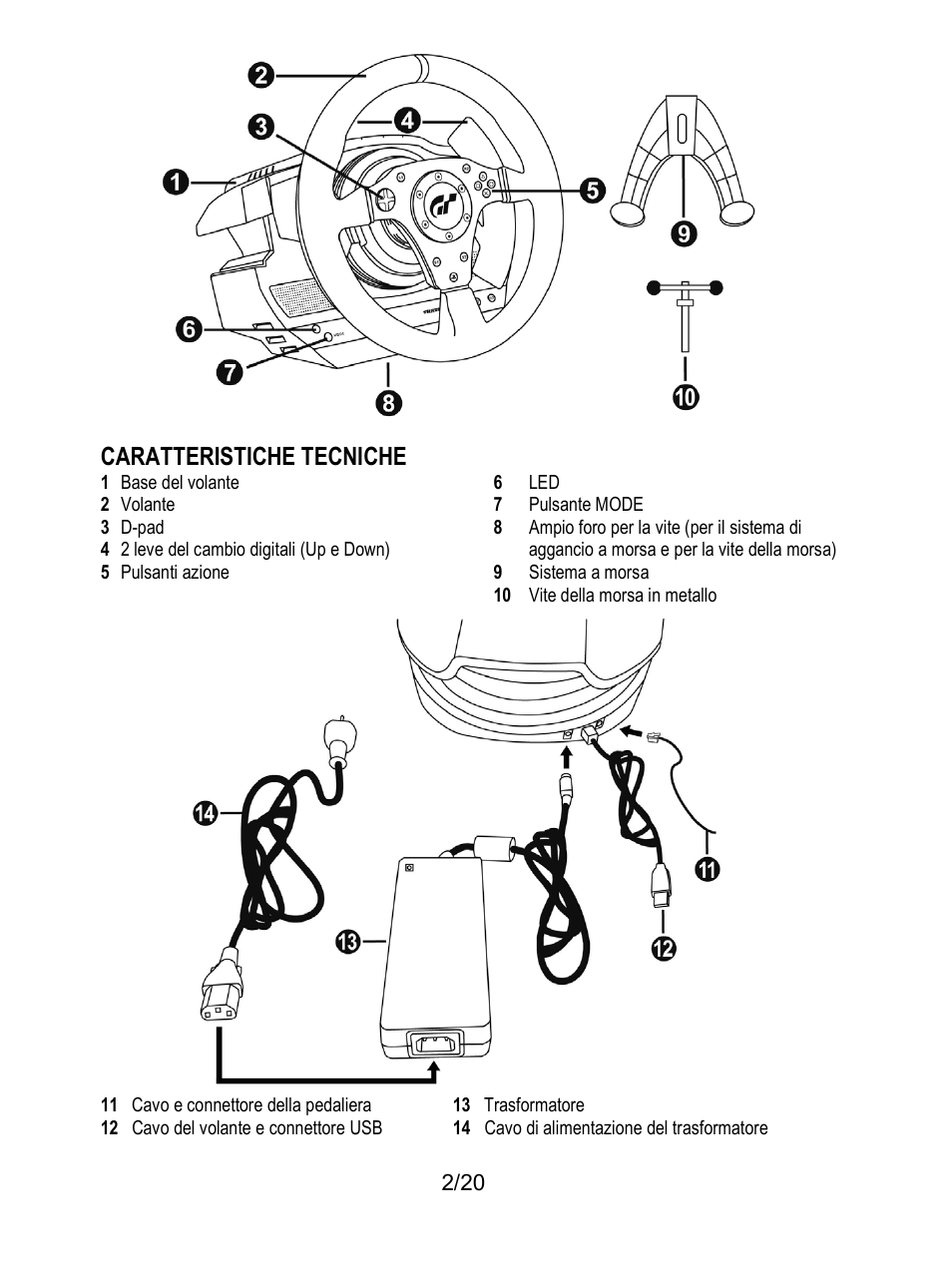 Caratteristiche tecniche | Thrustmaster Ferrari F1 RS User Manual | Page 83 / 485
