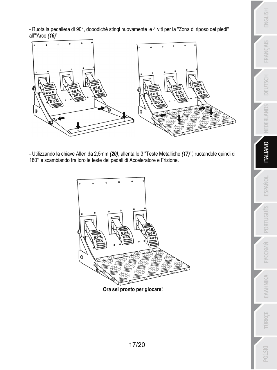 Thrustmaster Ferrari F1 RS User Manual | Page 98 / 485
