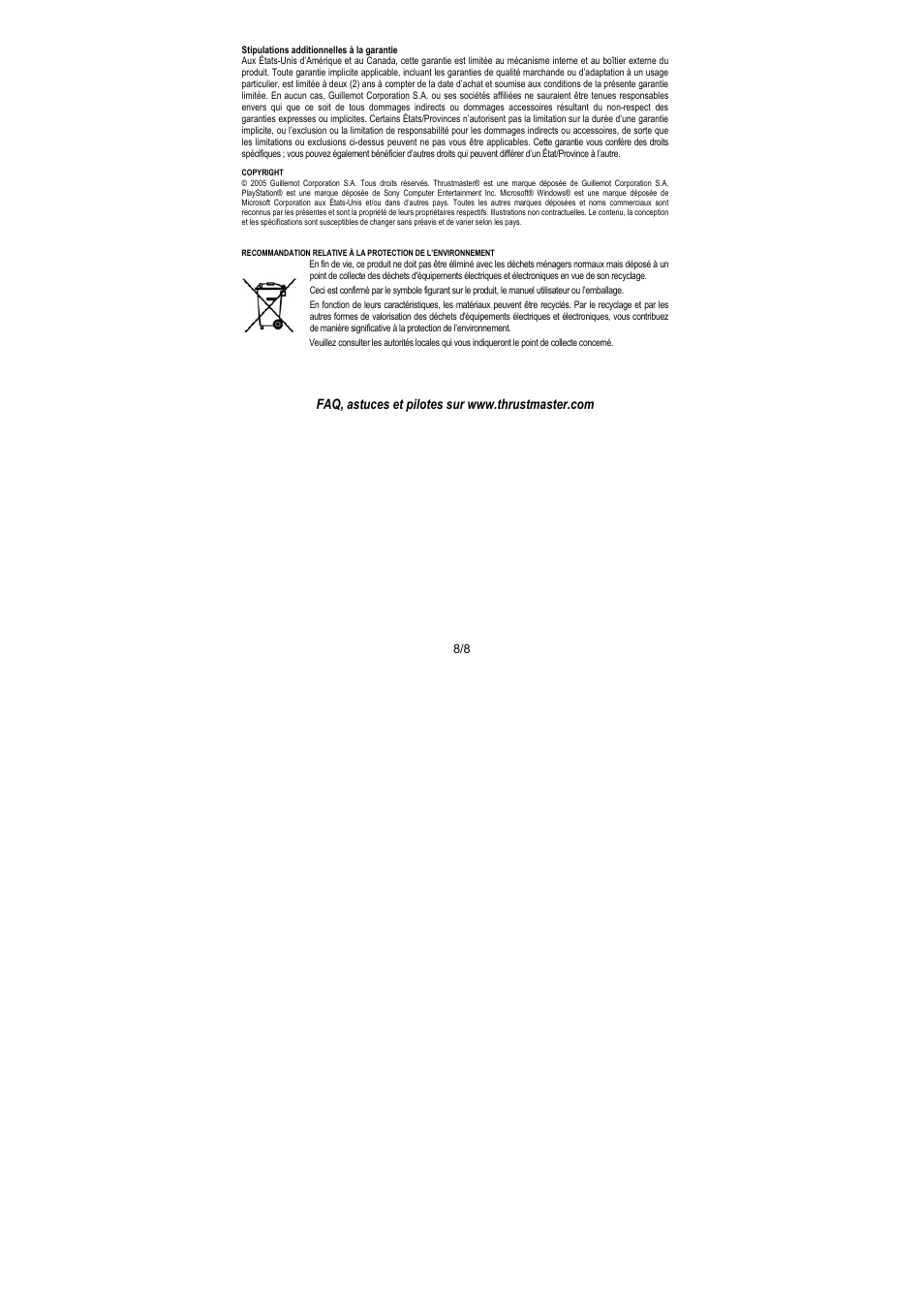 Thrustmaster GT 2-in-1 Force Feedback User Manual | Page 19 / 59