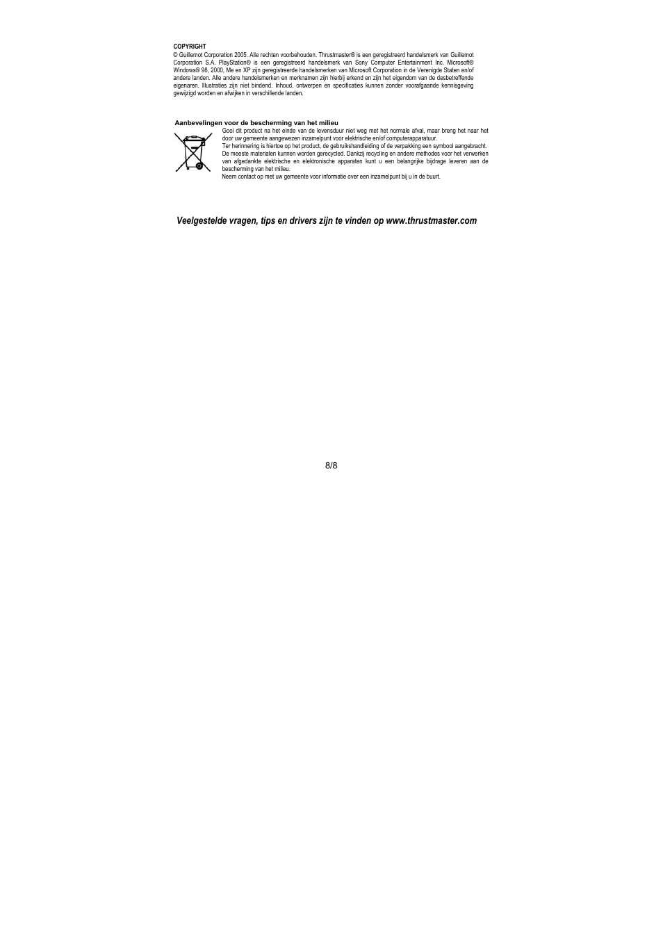 Thrustmaster GT 2-in-1 Force Feedback User Manual | Page 35 / 59