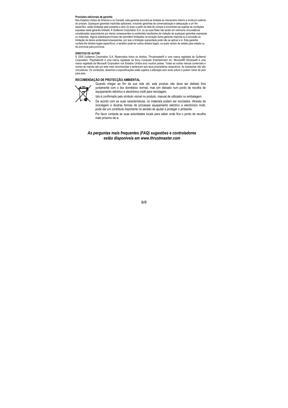 Thrustmaster GT 2-in-1 Force Feedback User Manual | Page 59 / 59