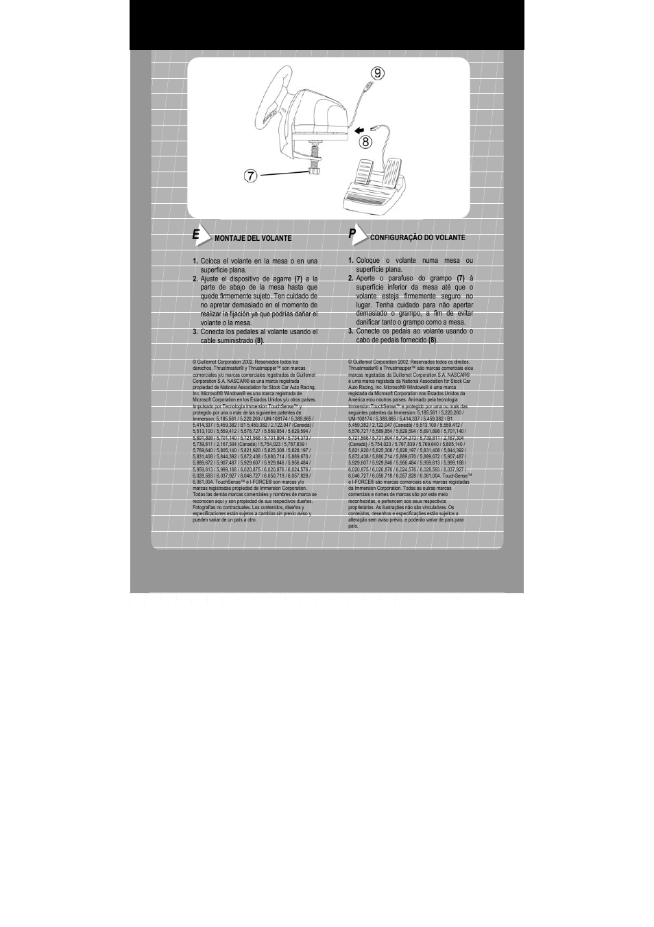 Thrustmaster Nascar Pro Force Feedback 2 User Manual | Page 2 / 4