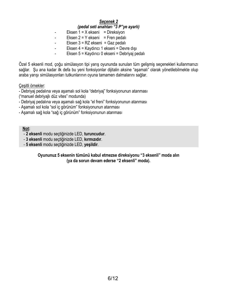 Thrustmaster Rally GT Pro Force Feedback User Manual | Page 115 / 147