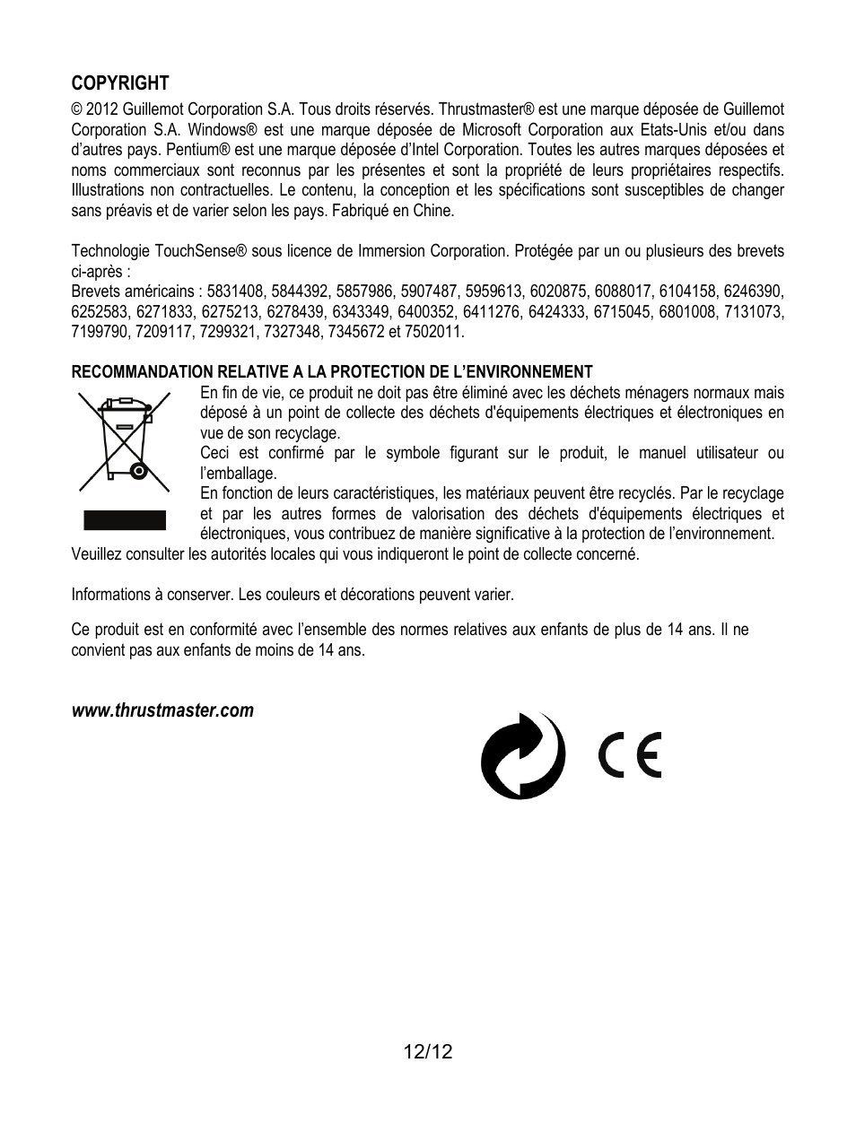 Thrustmaster Rally GT Pro Force Feedback User Manual | Page 25 / 147