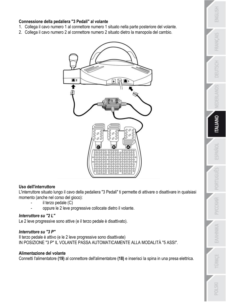 Thrustmaster Rally GT Pro Force Feedback User Manual | Page 52 / 147