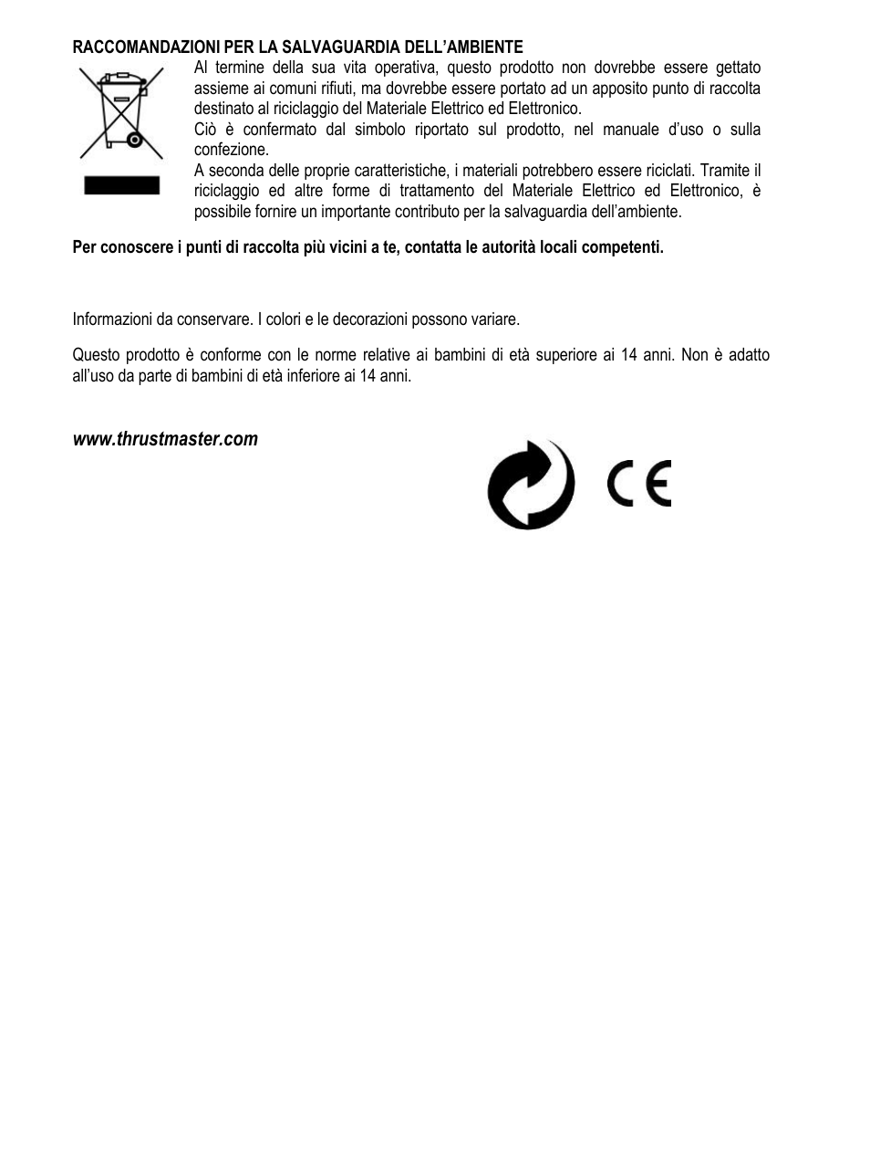 Thrustmaster Rally GT Pro Force Feedback User Manual | Page 61 / 147