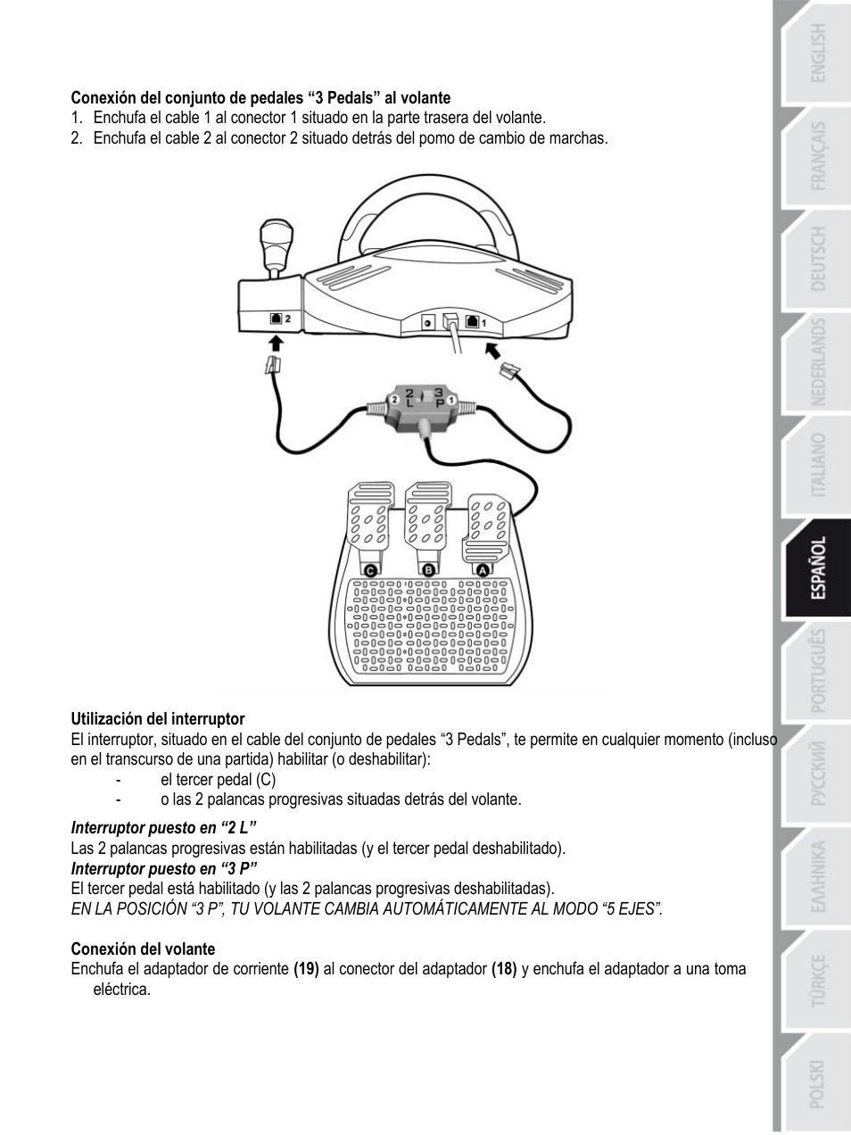 Thrustmaster Rally GT Pro Force Feedback User Manual | Page 64 / 147