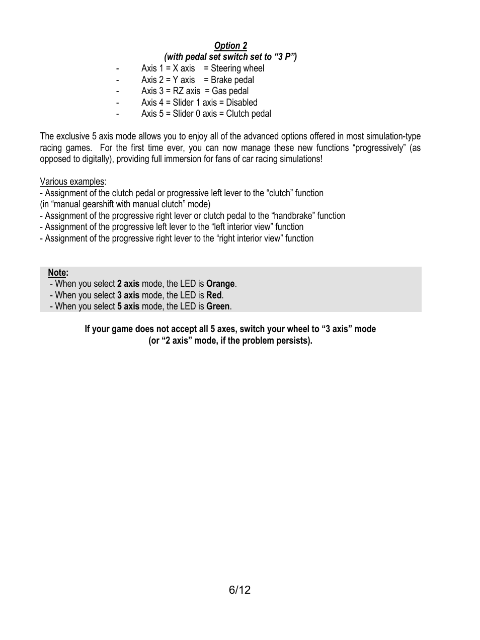 Thrustmaster Rally GT Pro Force Feedback User Manual | Page 7 / 147