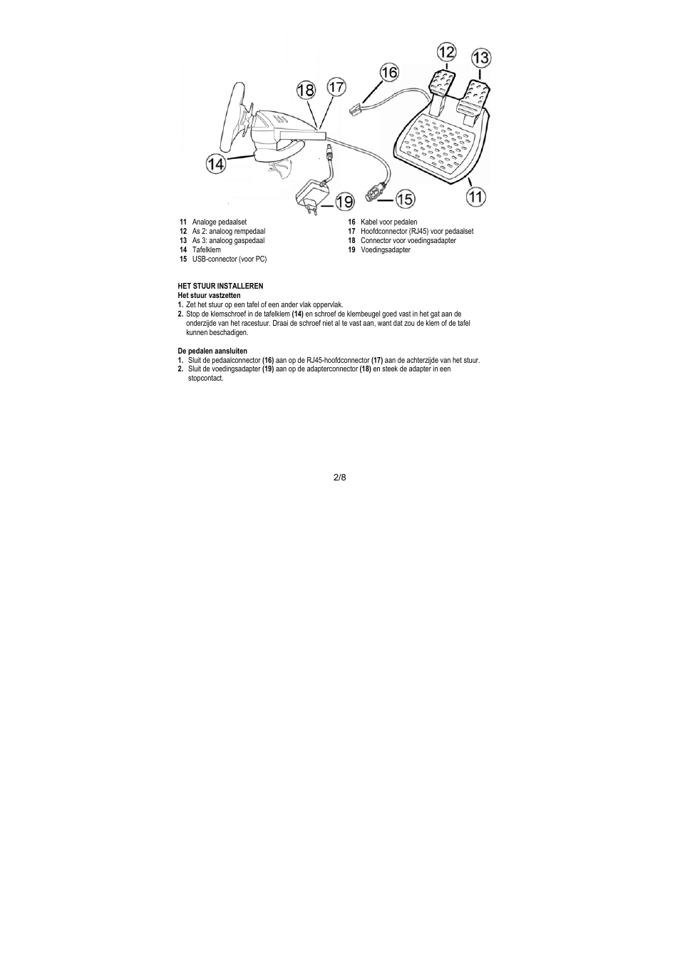 Thrustmaster RGT PRO Extra Pedal User Manual | Page 27 / 59