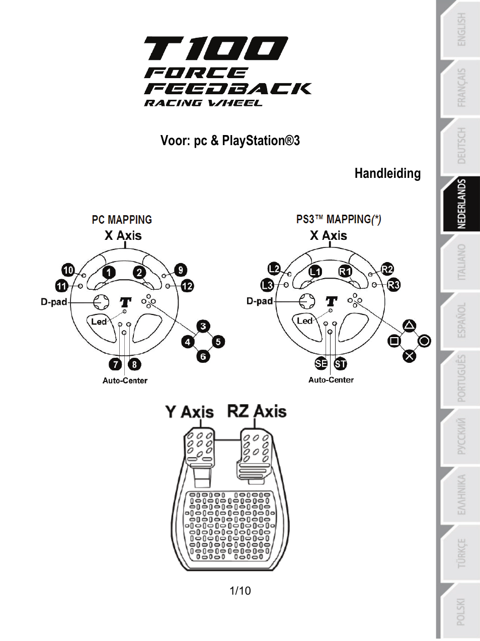 04_ned_t100_ffb_v4 | Thrustmaster T100 FFB User Manual | Page 32 / 121