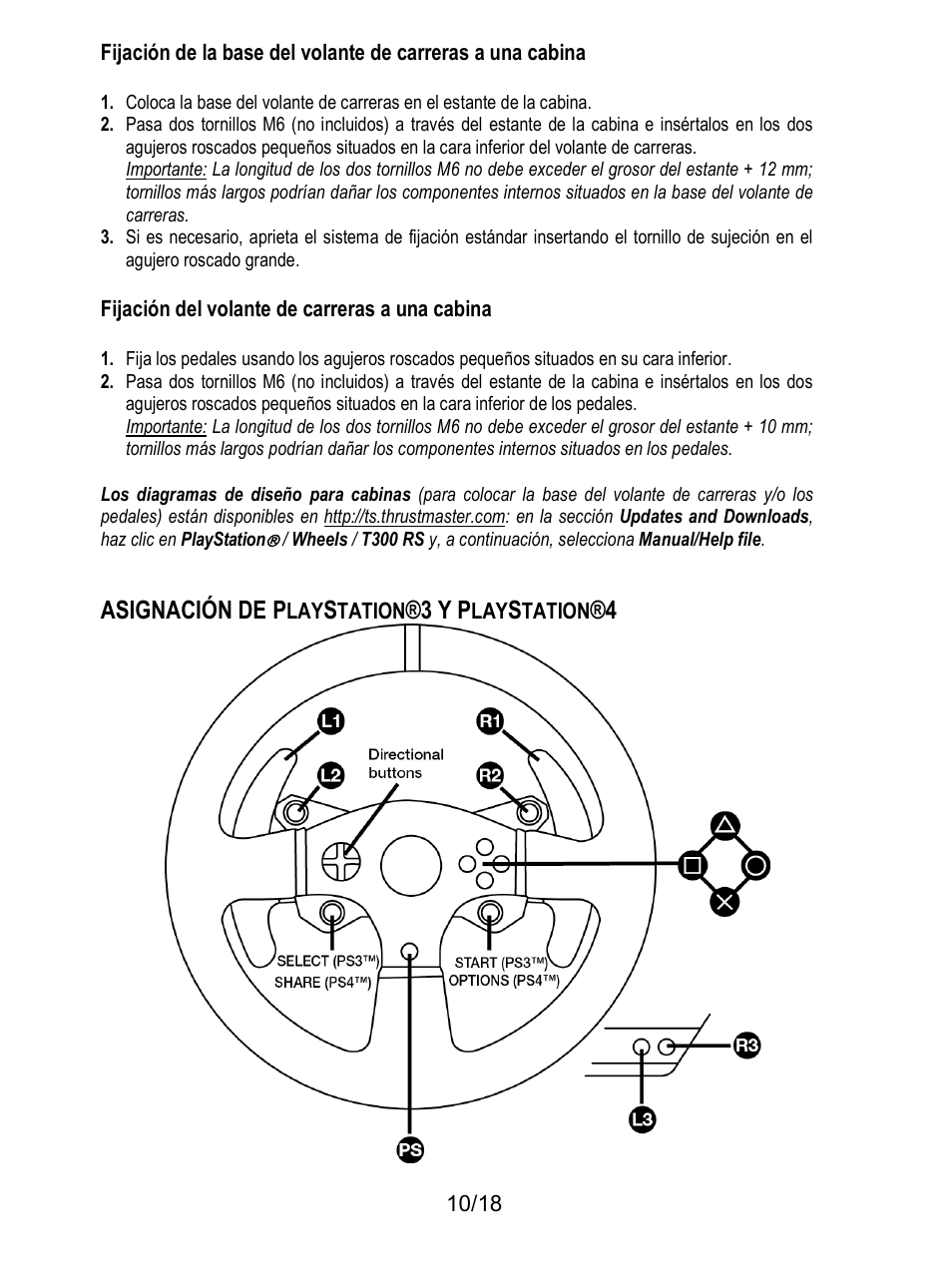 Asignación de p, 3 y p | Thrustmaster T300 Ferrari GTE User Manual | Page 101 / 375