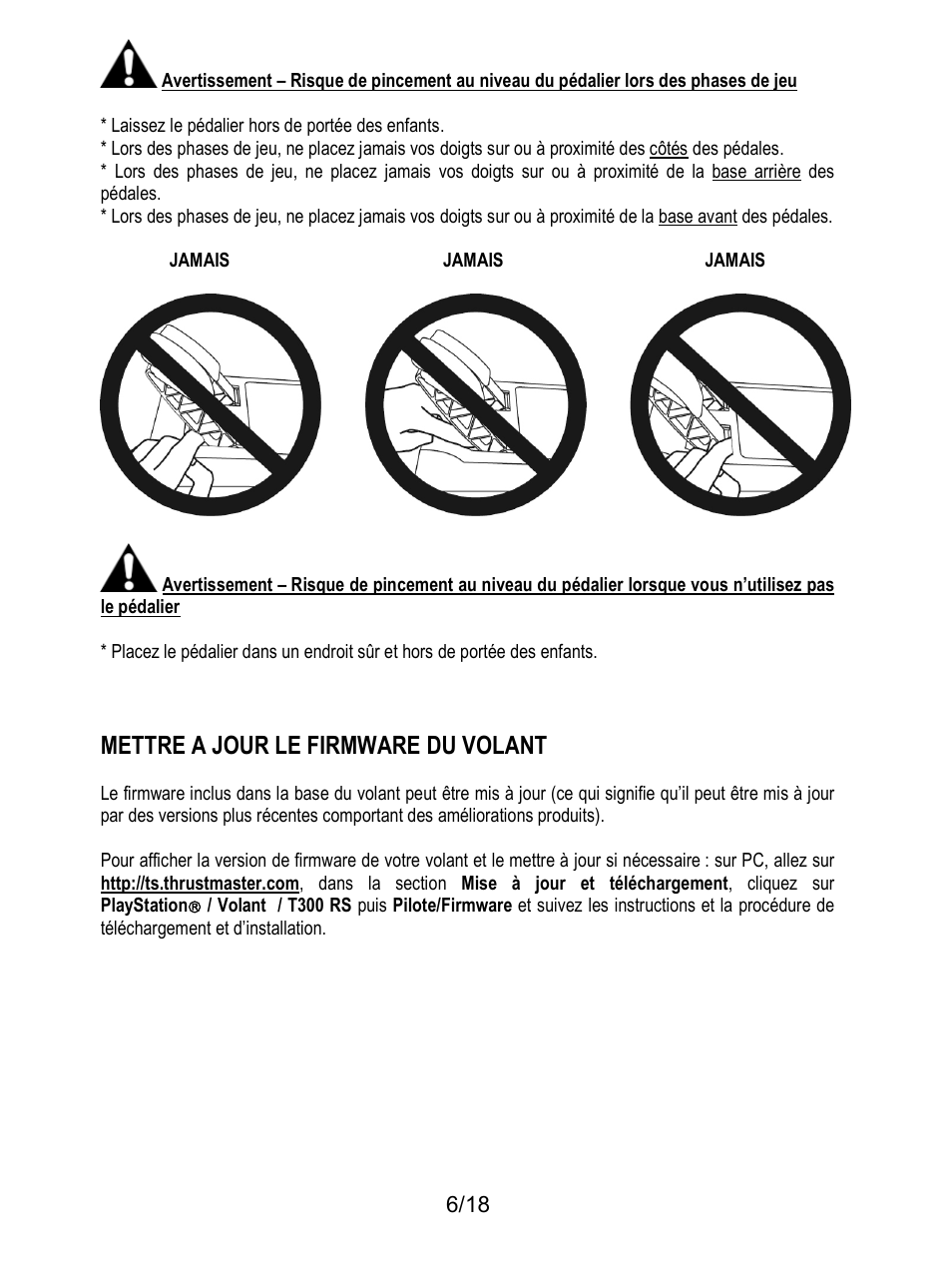 Mettre a jour le firmware du volant | Thrustmaster T300 Ferrari GTE User Manual | Page 259 / 375