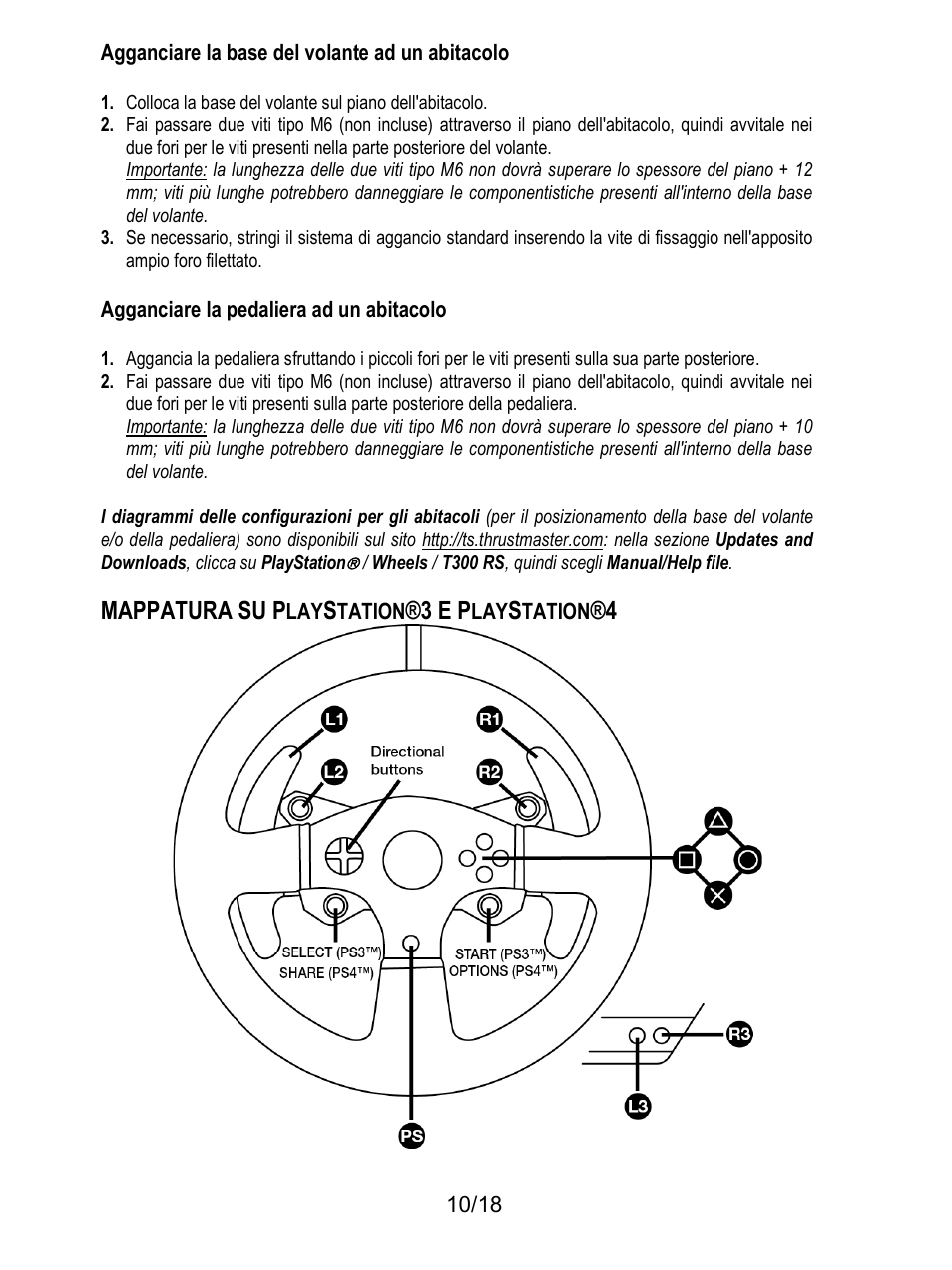 Mappatura su p, 3 e p | Thrustmaster T300 Ferrari GTE User Manual | Page 83 / 375