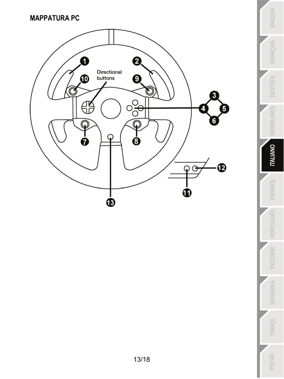 Mappatura pc | Thrustmaster T300 Ferrari GTE User Manual | Page 86 / 375