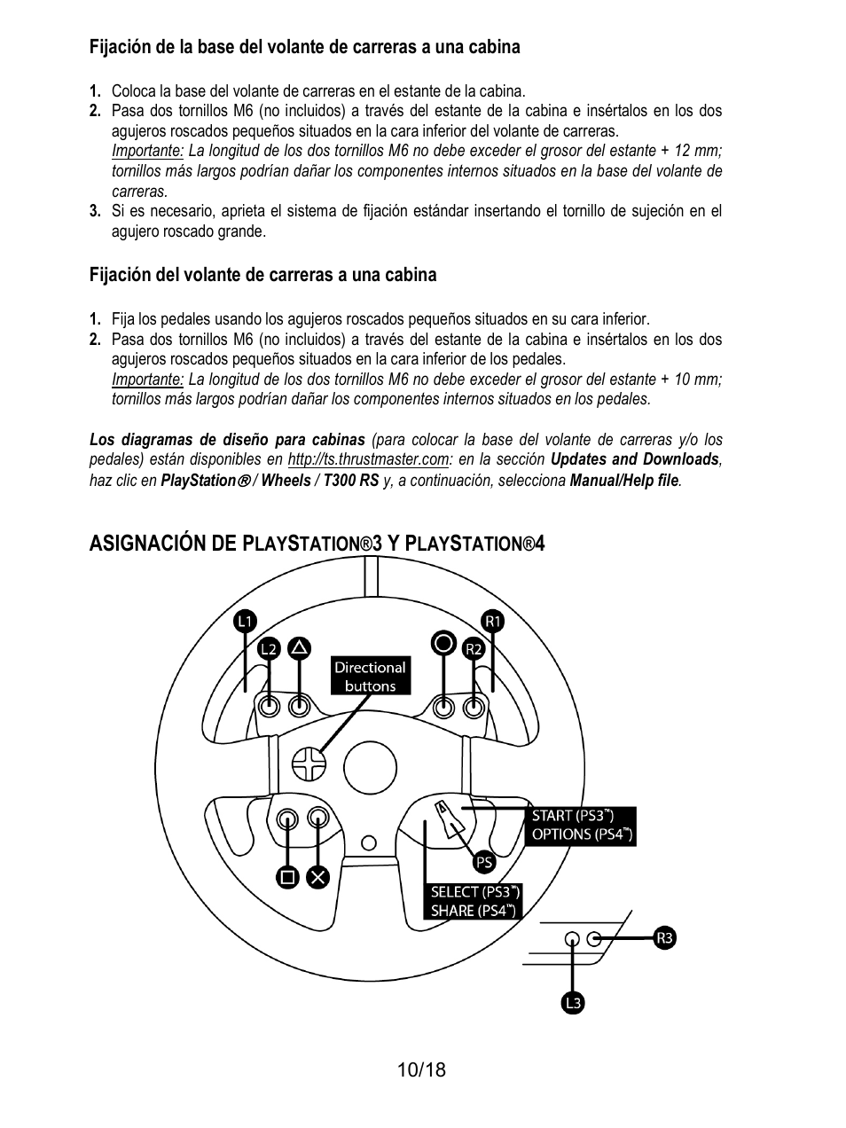 Asignación de p, 3 y p | Thrustmaster T300 Ferrari GTE User Manual | Page 101 / 217