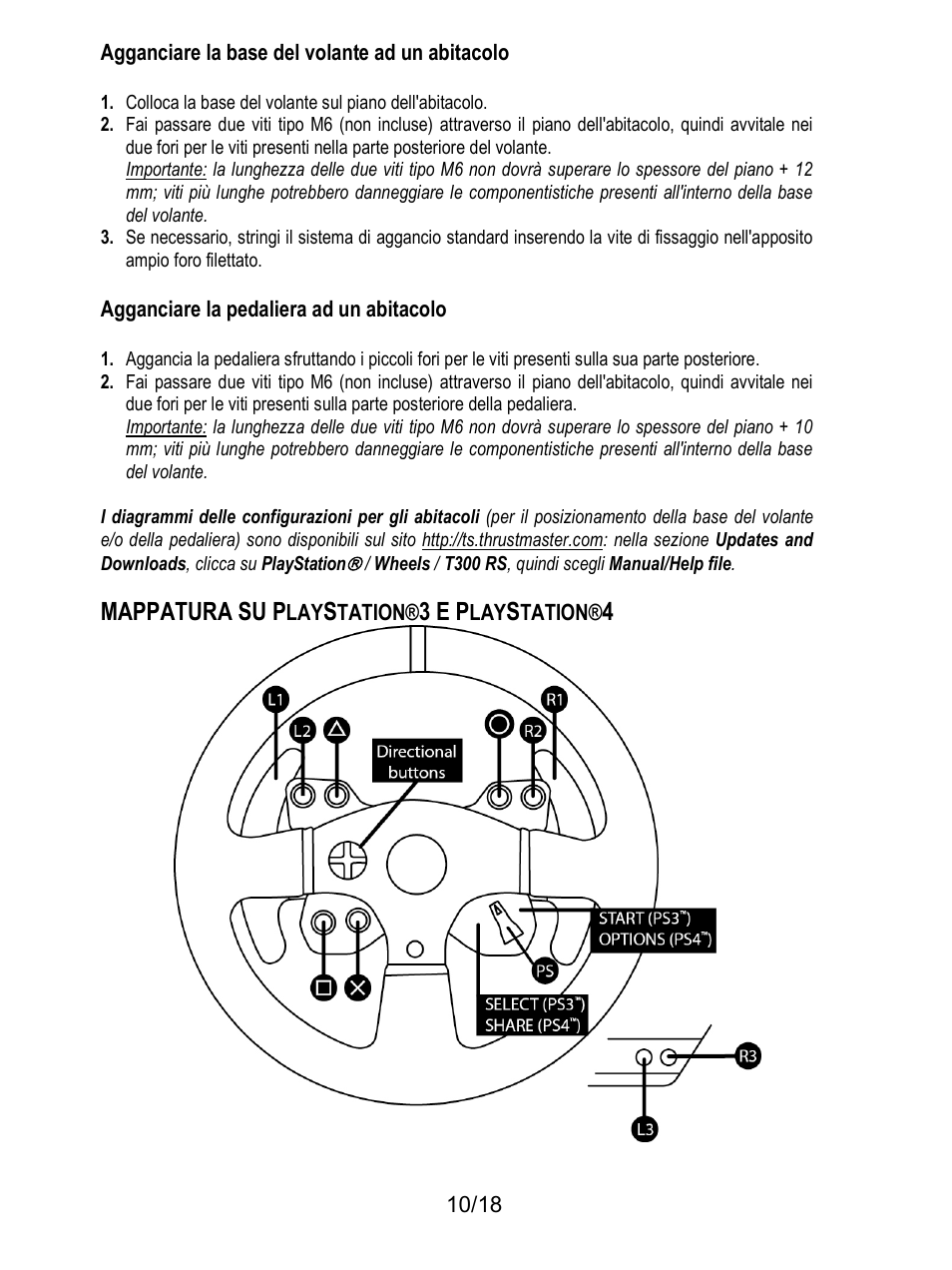 Mappatura su p, 3 e p | Thrustmaster T300 Ferrari GTE User Manual | Page 83 / 217