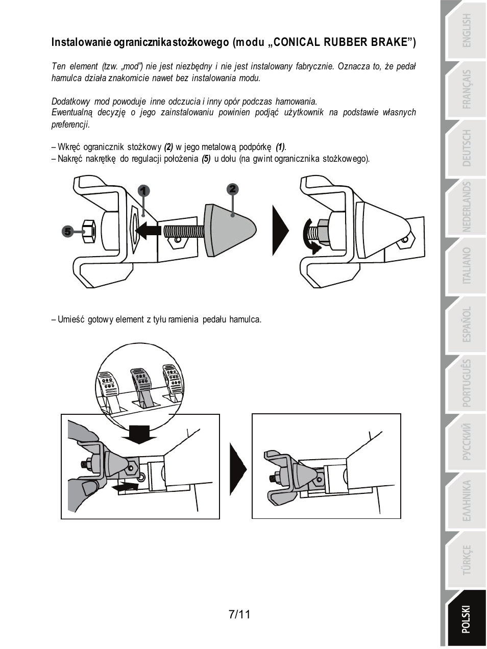 Thrustmaster T3PA Add-On User Manual | Page 118 / 134