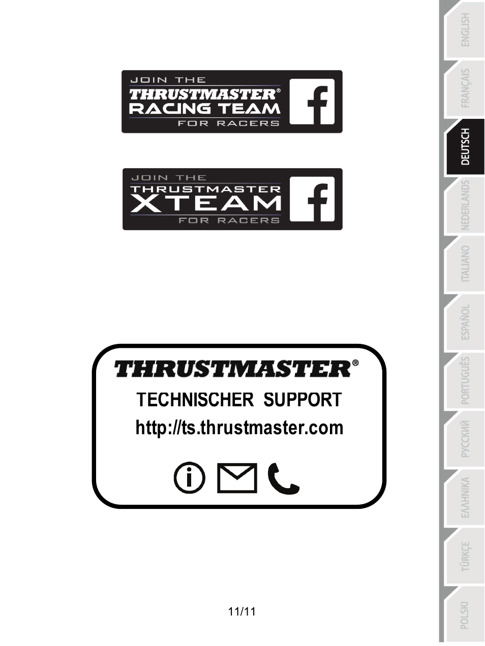 Thrustmaster T3PA Add-On User Manual | Page 34 / 134