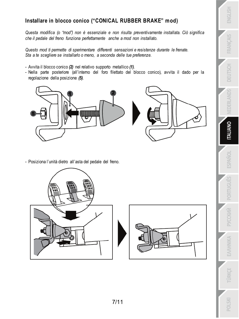 Thrustmaster T3PA Add-On User Manual | Page 52 / 134