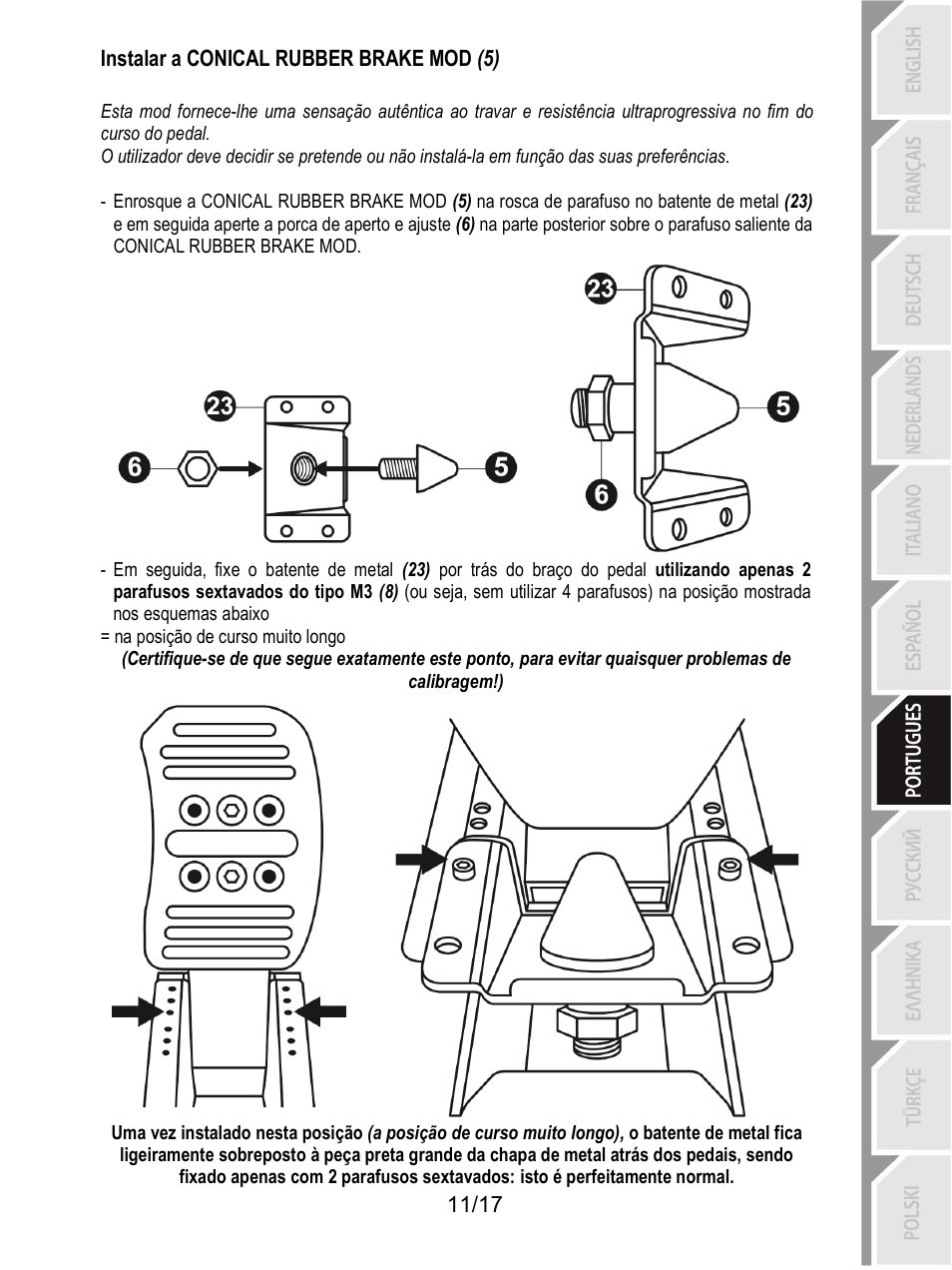 Thrustmaster T3PA-PRO Add-On User Manual | Page 114 / 205